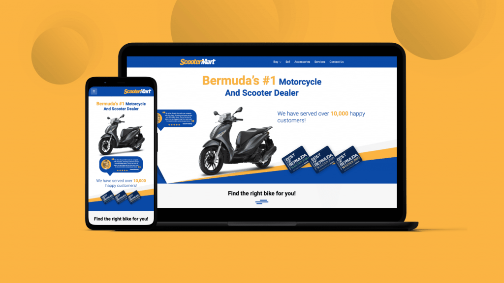 ScooterMart motorcycle and scooter dealer store — Angular web app built by Maham Zahid